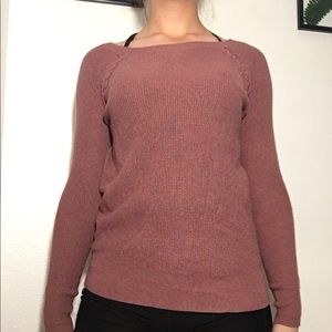 Pink sweater